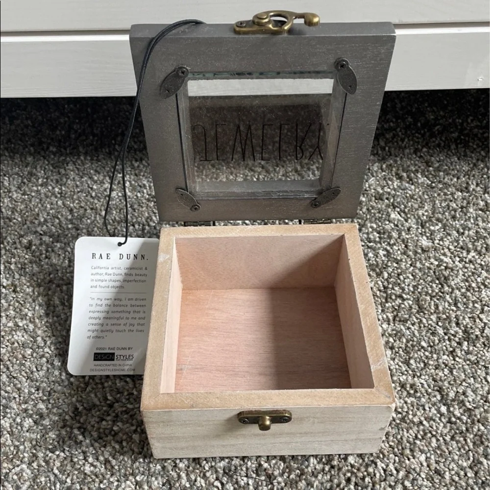 Rae Dunn jewelry box - Picture 2 of 5